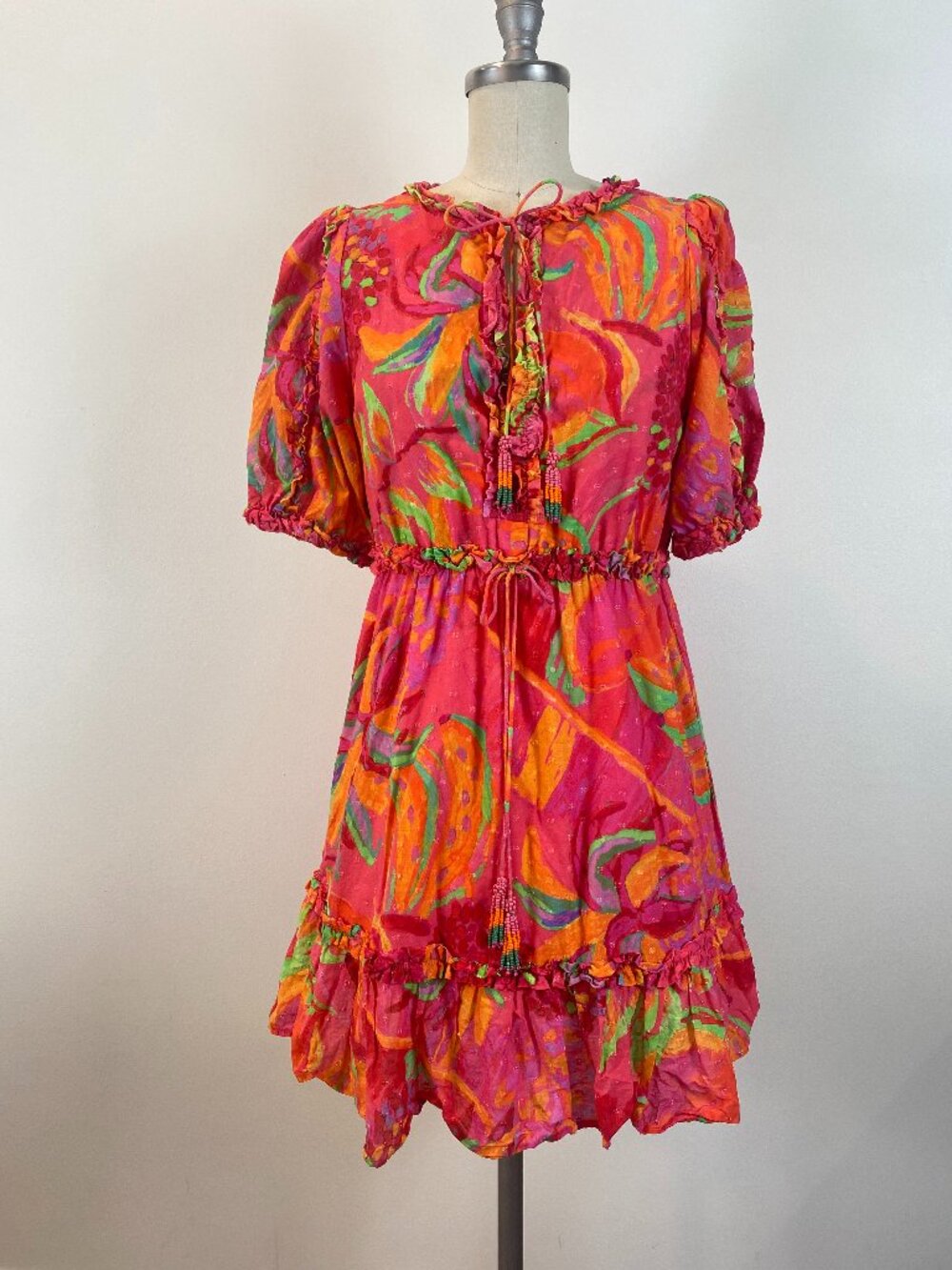 FARM Rio Fruit Brush Mini Dress